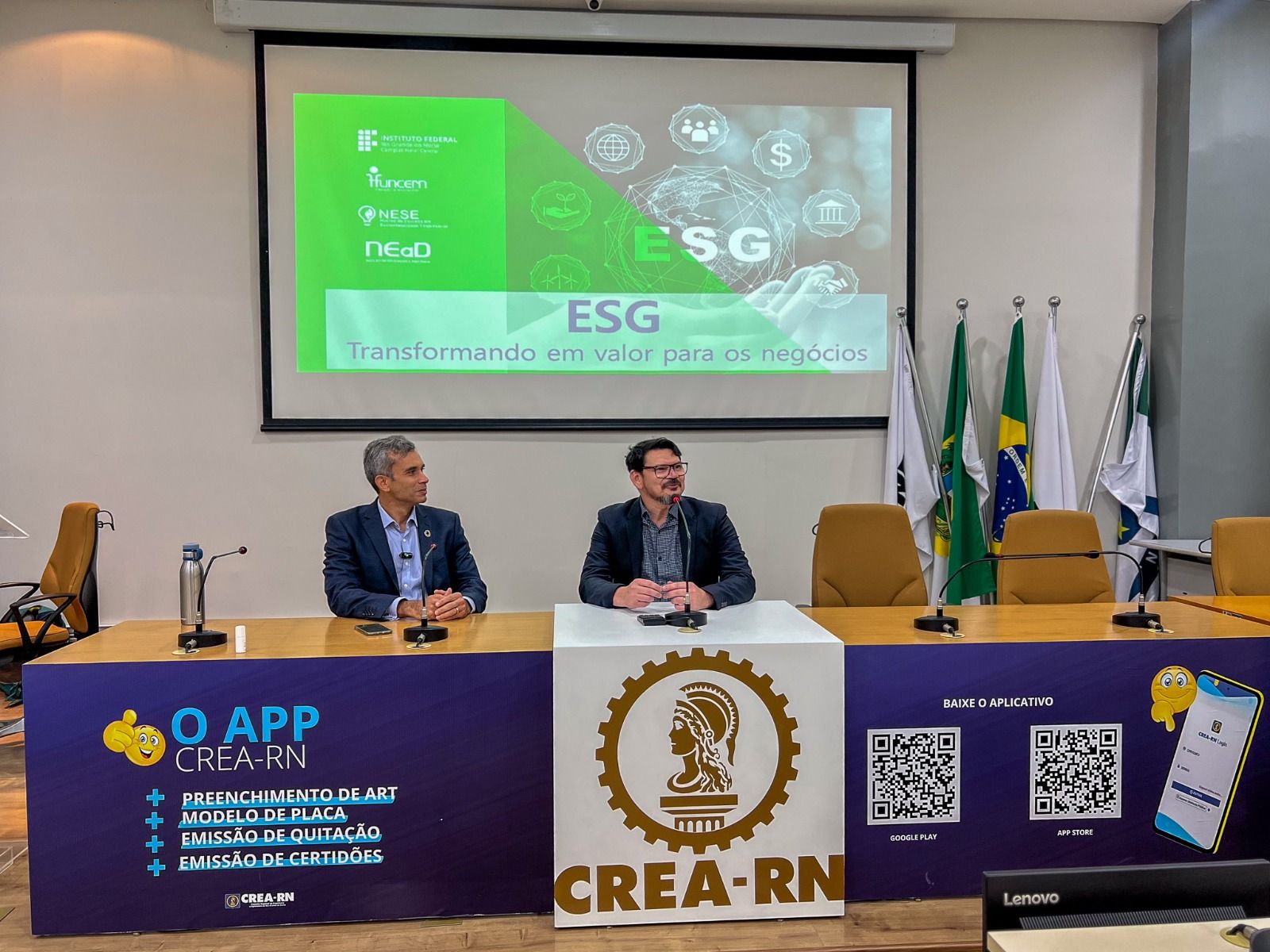 Capacita CREA – palestra ESG transformando em Valor para negócios